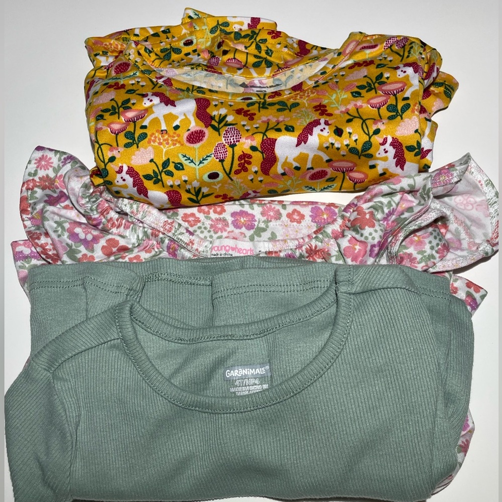 Girls dresses and shirt